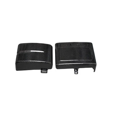 Carbon Fiber Side Covers for Harley 06-17 Dyna FXD FXDB FXDF FXDWG FXDC FXDL FLD - Image 1 of 4