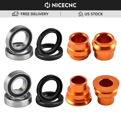 Sello de cojinete espaciador de rueda delantera trasera para KTM 125-450 500 EXC EXC-F XC-W 17-23 Foto 1 de 4