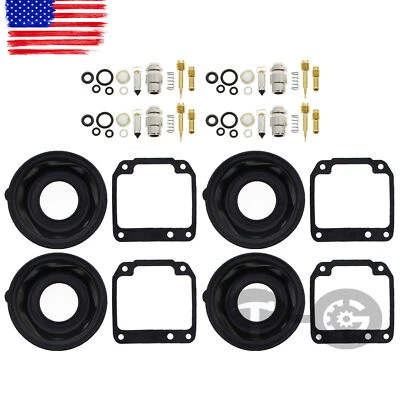 Carburetor repair kit diaphragm Vacuum For YAMAHA XJ550 1981-1983 XJ 550 Maxim - Image 1 of 4