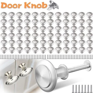 Pomelli per ante armadio in acciaio inox cassetti estraibili cucina bagno maniglia armadio - Foto 1 di 14