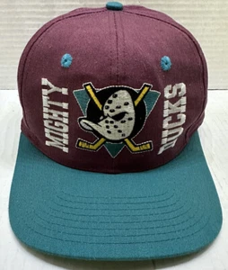 Vintage Mighty Ducks Hat Adult Anaheim NHL Hockey Adjustable Snapback Cap - Picture 1 of 7