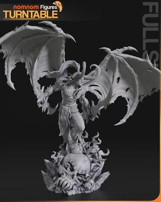 Corrupted Winged Warrior modello in resina 3D 1/10 – fan art da assemblare - Immagine 1 di 4