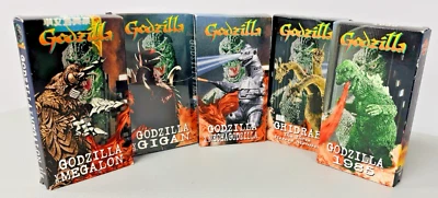 Godzilla VHS Lot 5 - Godzilla 1985 & vs Megalon vs Gigan vs Mechagodzilla - Image 1 of 4