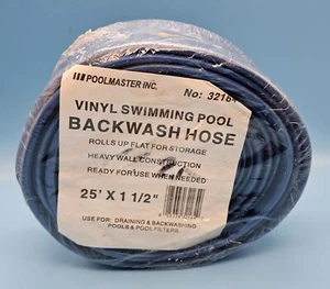Vinyl Swimming Pool Backwash Hose 1.5 inch X 25 feet Poolmaster Inc. NEW - Picture 1 of 6