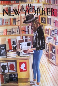 The New Yorker Cover Nov. 13, 2017 Women in Book Store - Picture 1 of 1