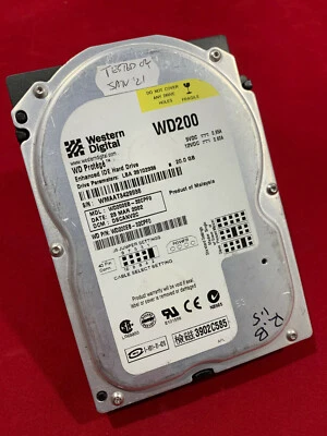 Western Digital 20GB 3.5" IDE Hard Drive WD200 Ex Acorn RiscPC Tested - Image 1 of 4