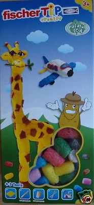 FISCHER TIP CREATIV Fischer tip Box XM Giraffe aus Kartoffelstärke und Lebensmittelfarbe