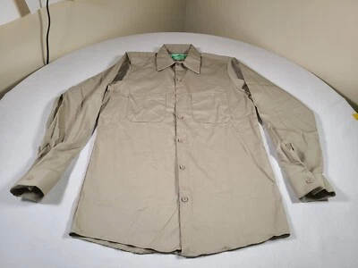 Camisa Uniforme RED KAP Para Hombres Pequeña Bronceada Duradera Resistente Tienda Ropa de Trabajo De Colección Foto 1 de 4