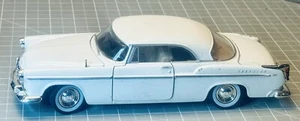1955 CHRYSLER C300 WHITE ON WHITE CLASSIC 1:64 SCALE DIECAST COLLECTOR MODEL CAR - Picture 1 of 3
