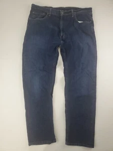 Levis 505 Mens Jeans Size 38 Regular Fit Straight Leg Denim Pants 38x32 Red Tab - Picture 1 of 10