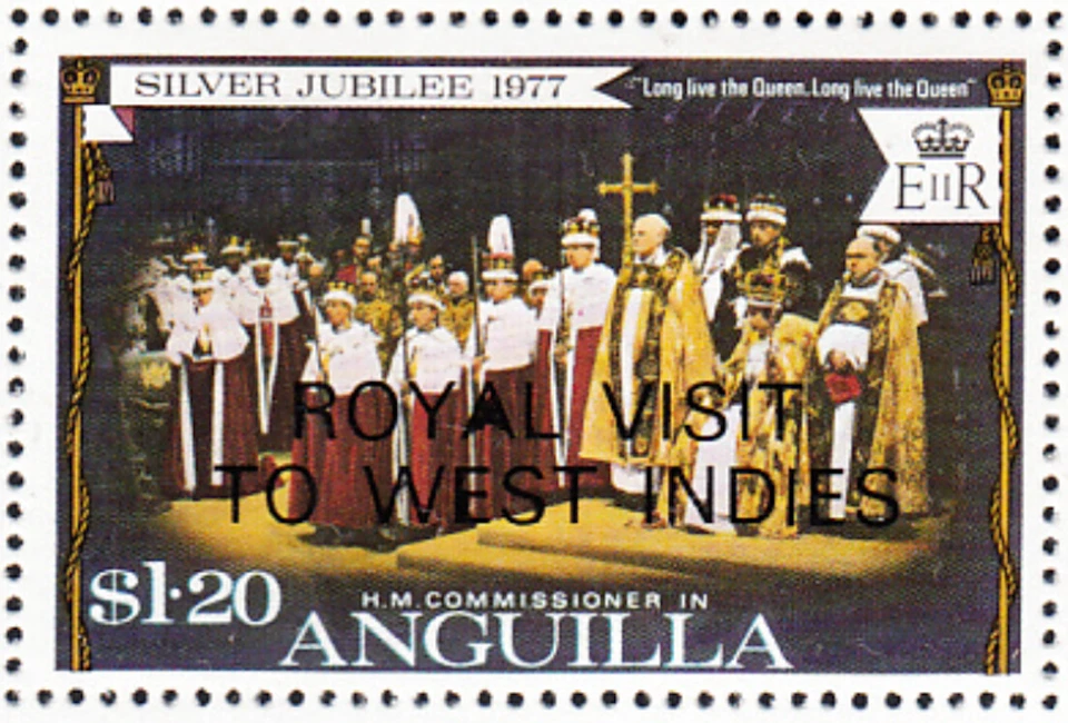 Anguilla #SG300 MNH 1977 Coronation Scene [299] - Image 1 of 1