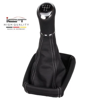 Bolsa de palanca de cambios para Vauxhall Opel Tigra Twintop Meriva A costura plata B65 Foto 1 de 4
