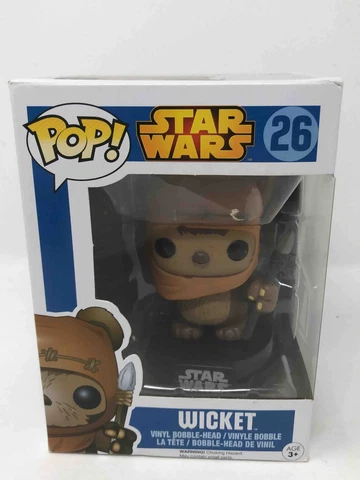 Funko POP! Star Wars Blue Box Wicket #26 Vinyl Figure Cover