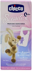 2 CONFEZIONI CHICCO SENSITIVE PROFUMA BIANCHERIA PER ARMADIO 6PZ - Foto 1 di 4