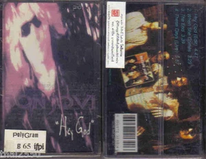 Bon Jovi : Hey God 4 tracks Single EP THAILAND CASSETTE TAPE Sealed Rare! - Picture 1 of 1