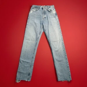 agolde 90s pinch jeans Size 24 A154F-1206 Organic Cotton Women’s Button Fly - Picture 1 of 12