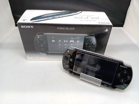 SONY PSP-2000 Piano Black PlayStation Portable Console With Box, Battery, etc.