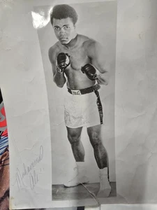 Heavyweight Champion Autographed Muhammad Ali Photo Vintage  - Picture 1 of 1