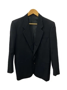 COMME des GARCONS HOMME tailored jacket M polyester BLK plain hs 11001 - Picture 1 of 8