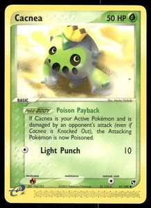 Pokemon Tcg Cacnea #57 Pokemon Sandstorm NM - Picture 1 of 2
