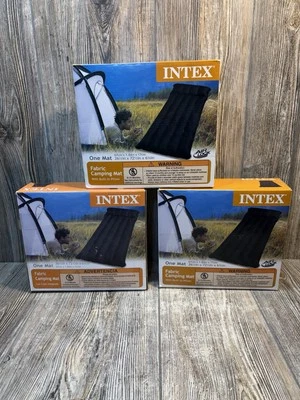 Lot Of 3 Intex Fabric Camping Mat  New In Box  Single Sleep #68797 - Image 1 of 4