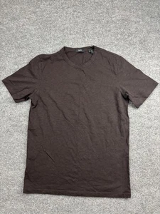 Theory Shirt Herren mittelbraun Essential Tee Cosmos 100% Baumwolle Rundhals weich - Bild 1 von 6