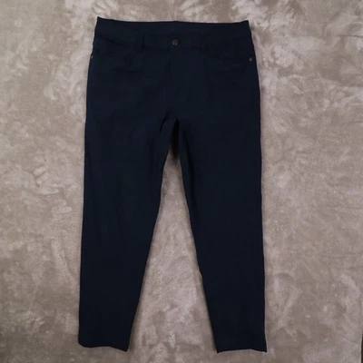 lululemon ABC Classic-Fit 5 Pocket Pant Navy Blue Men's size 33 (act 35) LM5AQRS - Image 1 of 4