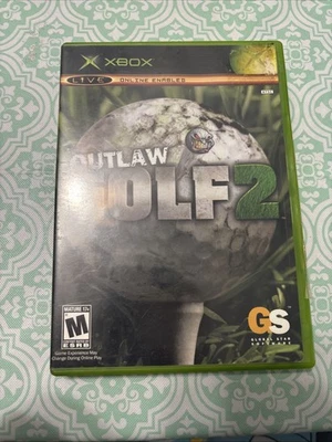 Outlaw Golf 2 Microsoft Xbox Video Game Complete with Manual CIB - Image 1 of 4
