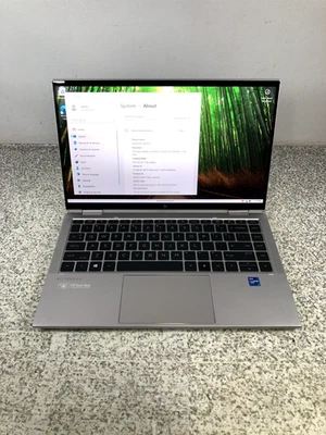 HP Elitebook x360 1040 G8 - Intel i7-1185G7 3.00GHz 16GB 256GB SSD Win 11 Pro - Image 1 of 4