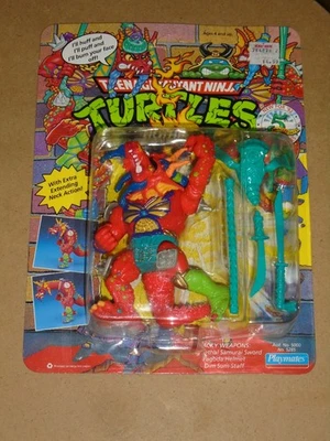 Teenage Mutant Ninja Turtle  Hot Head M.O.C. Unpunched - Image 1 of 2
