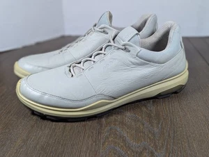 ECCO Biom Hybrid 3 Golfschuhe Herren 10-10,5 grau spikeless Leder leicht - Bild 1 von 16