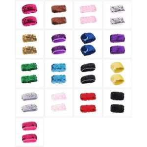 Shining Oversleeves Sequined Cuffs Armwear for Women’s Party and Dance Costume - Bild 1 von 25