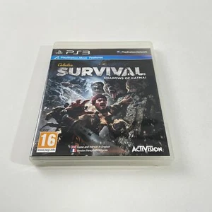 PS3 Cabela's Survival: Shadows Of Katmai Eur CD Mint - Picture 1 of 4