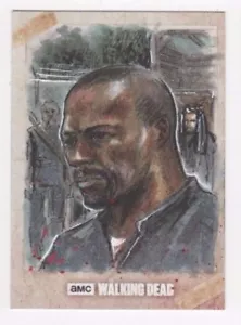 Boceto de The Walking Dead temporada 7 Melike Acar - Imagen 1 de 1
