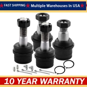 Front Lower Upper Ball Joints Suspension Kit for Ford F-250 F350 Super Duty 4x4 - Picture 1 of 7