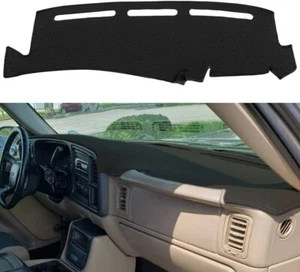 Armaturenbrett Abdeckung Matte für 99-06 GMC Sierra/Chevy Silverado/Tahoe - Schwarz Y44 - Bild 1 von 6