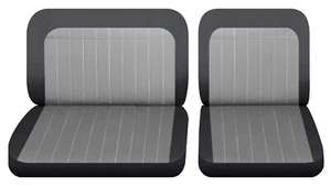 Truck seat covers fits 88-91 Chevy C/K 1500 Pickup 40/60 front bench seat covers - Foto 1 di 9