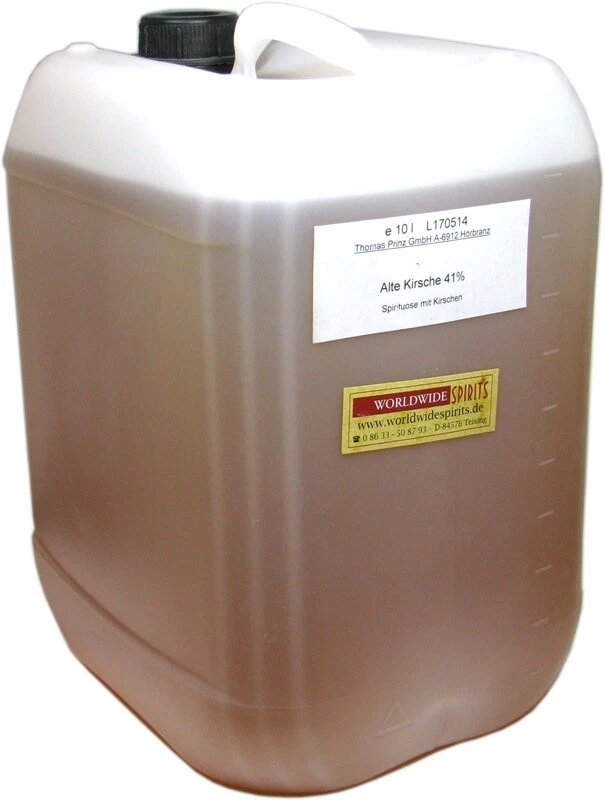 Prinz Alter Kirschen Schnaps 10 Liter Kanister -im Holzfass gereift a.Österreich - Bild 1 von 1