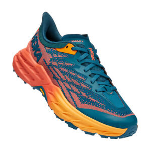 New HOKA ONE ONE Womens SPEEDGOAT 5 WIDE 1123160-BCCML BLUE CORAL US W 6-8