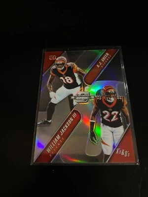 William Jackson III , A.J. Green 2018 Optic Contenders X's & O's  /175 Bengals - Image 1 of 2
