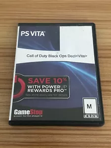 Call Of Duty Black Ops Declassified PS Vita Game with Case MINT - Ship in 1-Day - Picture 1 of 3
