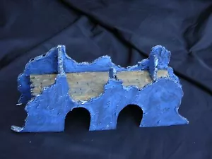 WARHAMMER SCENERY , SCRATCH BUILT RUIN, PAINTED - Picture 1 of 6