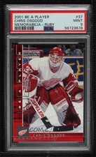 2001-02 ITG Be A Player Memorabilia Ruby /200 Chris Osgood #37 PSA 9 MINT