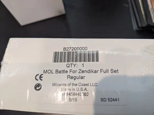 MOL - Battle for Zendikar - Complete Set - Factory Sealed - Regular - MTG - Picture 1 of 1