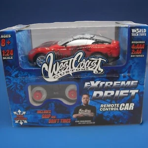 West Coast Customs Extreme Drift RC Telecomando Auto World Tech Toys Scala 1:24 - Foto 1 di 9