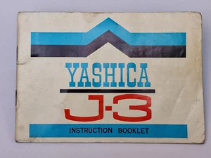 Yashica J-3 Camera Original Instructions Manual, English - Picture 1 of 6