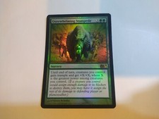 Overwhelming Stampede  – FOIL Magic 2010 Core Set Rare MTG Card