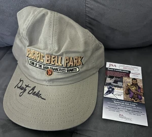 DUSTY BAKER 2000 SF Giants Inaugural season SIGNED VTG NEW ERA CAP HAT JSA COA - Picture 1 of 8