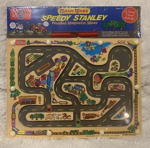 Ts Shure Racecar Magic Wand Magnetic Maze With 3 Magnets And Magnetic Magic Wand - Picture 1 of 8