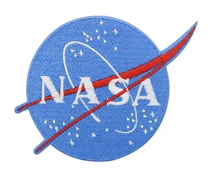 Original NASA Logo Patch zum Aufbügeln | Astronaut Weltall Bügelbild, Planeten - Bild 1 von 5